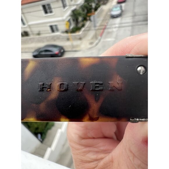 HOVEN tortoise shell Knucklehead sunglasses polarized golf sailing running - Picture 7 of 13